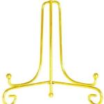 gold metal stand 15cm